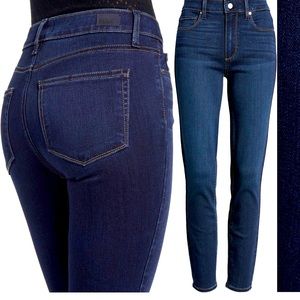 PAIGE Transcend - Hoxton High Waist Ankle Ultra Skinny Jeans